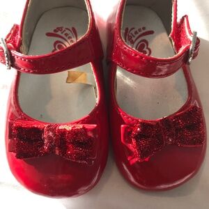 Baby red shoes